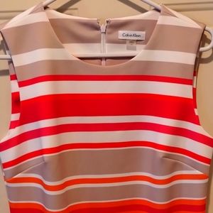 Calvin Klein fitted dress